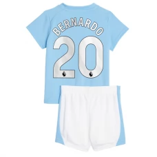 Manchester City FC Bernardo 20 Lasten Kotipelipaita 2023-24 Jalkapallo Pelipaidat Peliasut