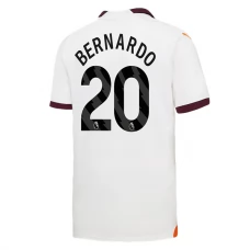 Manchester City FC Bernardo 20 Vieraspelipaita 2023-24 Jalkapallo Pelipaidat Peliasut