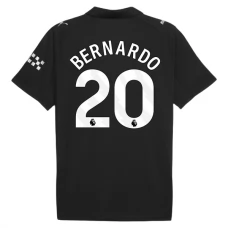 Manchester City FC Bernardo 20 Vieraspelipaita 2025-26 Jalkapallo Pelipaidat Peliasut