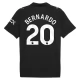 Manchester City FC Bernardo 20 Vieraspelipaita 2025-26 Jalkapallo Pelipaidat Peliasut