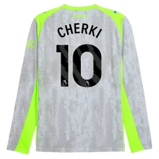 Manchester City FC Cherki 10 Kolmas Pelipaita 2025-26 Jalkapallo Pelipaidat Peliasut(L/S)