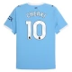 Manchester City FC Cherki 10 Kotipelipaita 2025-26 Jalkapallo Pelipaidat Peliasut