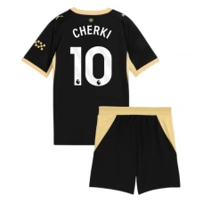 Manchester City FC Cherki 10 Vieraspaita 2026-27 Lasten Pelipaita