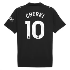 Manchester City FC Cherki 10 Vieraspelipaita 2025-26 Jalkapallo Pelipaidat Peliasut