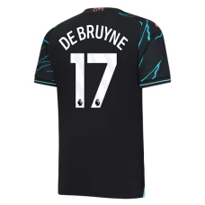 Manchester City FC De Bruyne 17 Kolmas Pelipaita 2023-24 Jalkapallo Pelipaidat Peliasut