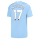 Manchester City FC De Bruyne 17 Kotipelipaita 2023-24 Jalkapallo Pelipaidat Peliasut