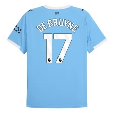 Manchester City FC De Bruyne 17 Kotipelipaita 2025-26 Jalkapallo Pelipaidat Peliasut