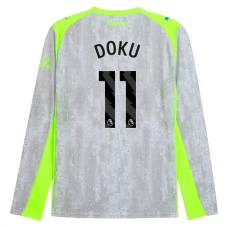 Manchester City FC Doku 11 Kolmas Pelipaita 2025-26 Jalkapallo Pelipaidat Peliasut(L/S)