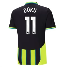 Manchester City FC Doku 11 Vieraspelipaita 2024-25 Jalkapallo Pelipaidat Peliasut