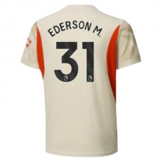 Manchester City FC Ederson M. 31 Maalivahdin Kolmas Pelipaita 2024-25 Jalkapallo Pelipaidat Peliasut