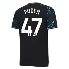 Manchester City FC Foden 47 Kolmas Pelipaita 2023-24 Jalkapallo Pelipaidat Peliasut