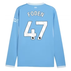 Manchester City FC Foden 47 Kotipaita 2026-27 Pelipaita Long Sleeve