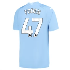 Manchester City FC Foden 47 Kotipelipaita 2023-24 Jalkapallo Pelipaidat Peliasut