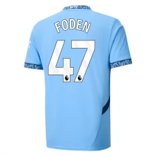 Manchester City FC Foden 47 Kotipelipaita 2024-25 Jalkapallo Pelipaidat Peliasut