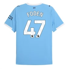 Manchester City FC Foden 47 Kotipelipaita 2025-26 Jalkapallo Pelipaidat Peliasut
