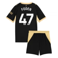 Manchester City FC Foden 47 Vieraspaita 2026-27 Lasten Pelipaita