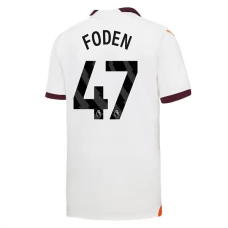 Manchester City FC Foden 47 Vieraspelipaita 2023-24 Jalkapallo Pelipaidat Peliasut