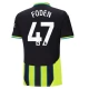 Manchester City FC Foden 47 Vieraspelipaita 2024-25 Jalkapallo Pelipaidat Peliasut