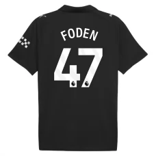 Manchester City FC Foden 47 Vieraspelipaita 2025-26 Jalkapallo Pelipaidat Peliasut