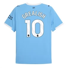 Manchester City FC Grealish 10 Kotipelipaita 2025-26 Jalkapallo Pelipaidat Peliasut