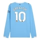 Manchester City FC Grealish 10 Kotipelipaita 2025-26 Jalkapallo Pelipaidat Peliasut(L/S)