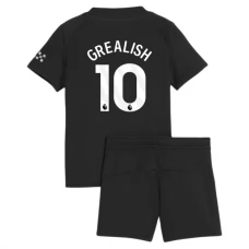 Manchester City FC Grealish 10 Lasten Vieraspelipaita 2025-26 Jalkapallo Pelipaidat Peliasut