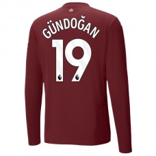 Manchester City FC Gündoğan 19 Kolmas Pelipaita 2024-25 Jalkapallo Pelipaidat Peliasut(L/S)