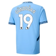 Manchester City FC Gündoğan 19 Kotipelipaita 2024-25 Jalkapallo Pelipaidat Peliasut