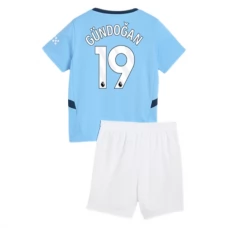 Manchester City FC Gündoğan 19 Lasten Kotipelipaita 2024-25 Jalkapallo Pelipaidat Peliasut