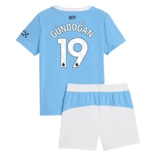 Manchester City FC Gündoğan 19 Lasten Kotipelipaita 2025-26 Jalkapallo Pelipaidat Peliasut