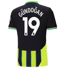 Manchester City FC Gündoğan 19 Vieraspelipaita 2024-25 Jalkapallo Pelipaidat Peliasut