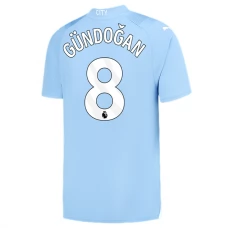 Manchester City FC Gündoğan 8 Kotipelipaita 2023-24 Jalkapallo Pelipaidat Peliasut