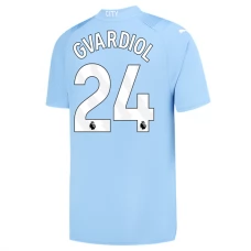 Manchester City FC Gvardiol 24 Kotipelipaita 2023-24 Jalkapallo Pelipaidat Peliasut