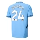 Manchester City FC Gvardiol 24 Kotipelipaita 2024-25 Jalkapallo Pelipaidat Peliasut