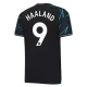 Manchester City FC Haaland 9 Kolmas Pelipaita 2023-24 Jalkapallo Pelipaidat Peliasut