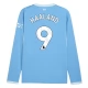 Manchester City FC Haaland 9 Kotipaita 2026-27 Pelipaita Long Sleeve