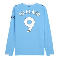 Manchester City FC Haaland 9 Kotipelipaita 2025-26 Jalkapallo Pelipaidat Peliasut(L/S)