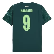 Manchester City FC Haaland 9 Kotipelipaita Fourth 2025-26 Jalkapallo Pelipaidat Peliasut
