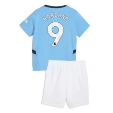 Manchester City FC Haaland 9 Lasten Kotipelipaita 2024-25 Jalkapallo Pelipaidat Peliasut