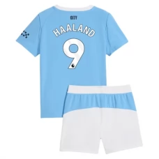 Manchester City FC Haaland 9 Lasten Kotipelipaita 2025-26 Jalkapallo Pelipaidat Peliasut