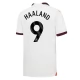 Manchester City FC Haaland 9 Vieraspelipaita 2023-24 Jalkapallo Pelipaidat Peliasut
