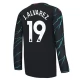 Manchester City FC J. Alvarez 19 Kolmas Pelipaita 2023-24 Jalkapallo Pelipaidat Peliasut(L/S)