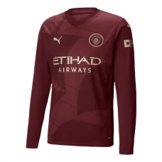 Manchester City FC Kolmas Pelipaita 2024-25 Jalkapallo Pelipaidat Peliasut(L/S)