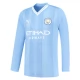 Manchester City FC Kotipelipaita 2023-24 Jalkapallo Pelipaidat Peliasut(L/S)