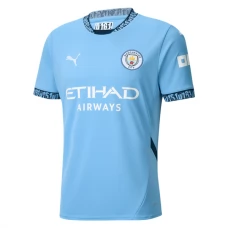 Manchester City FC Kotipelipaita 2024-25 Jalkapallo Pelipaidat Peliasut