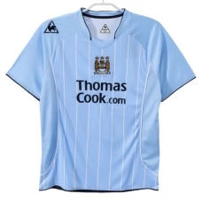 Manchester City FC Kotipelipaita Retro 2007-08 Jalkapallo Pelipaidat Peliasut