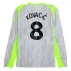 Manchester City FC Kovačić 8 Kolmas Pelipaita 2025-26 Jalkapallo Pelipaidat Peliasut(L/S)