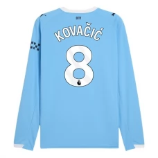 Manchester City FC Kovačić 8 Kotipelipaita 2025-26 Jalkapallo Pelipaidat Peliasut(L/S)