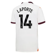 Manchester City FC Laporte 14 Vieraspelipaita 2023-24 Jalkapallo Pelipaidat Peliasut