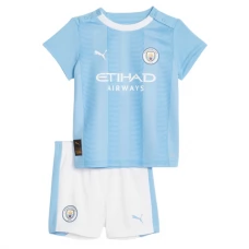 Manchester City FC Lasten Kotipelipaita 2023-24 Jalkapallo Pelipaidat Peliasut
